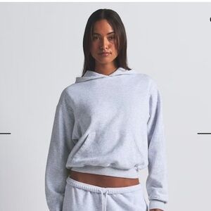 SKIMS Light Gray Women's Hoodie